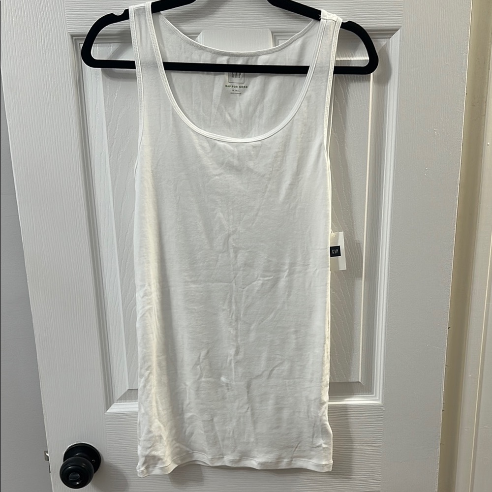 GAP Women's Classic White Tank Top